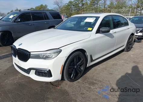 2016 BMW 740I from USA, damaged, VIN WBA7E2C53GG547989
